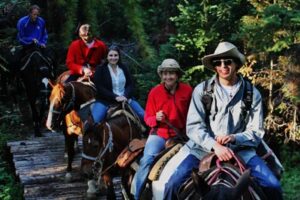 horseback teton horn elk ride leave