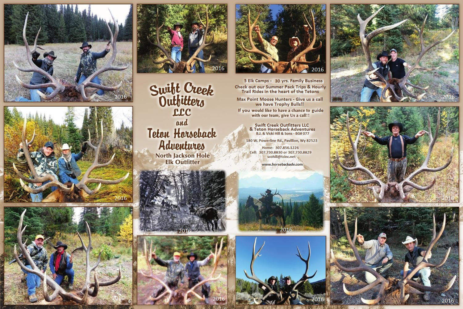 Wyoming Elk Outfitters - Teton Horseback Adventures